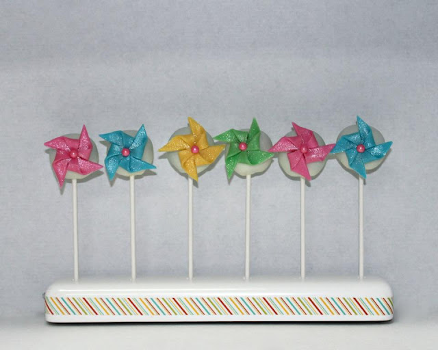 Fun Pinwheel Cake Pops by Sweet Bites by Jeanette