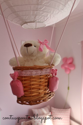 Candeeiro balão de ar quente Hot air ballon lamp