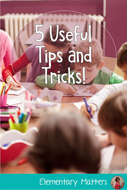 Five Useful Tips and Tricks! These five tips are things that many teachers figured out for themselves, but now there's scientific evidence to back it up!