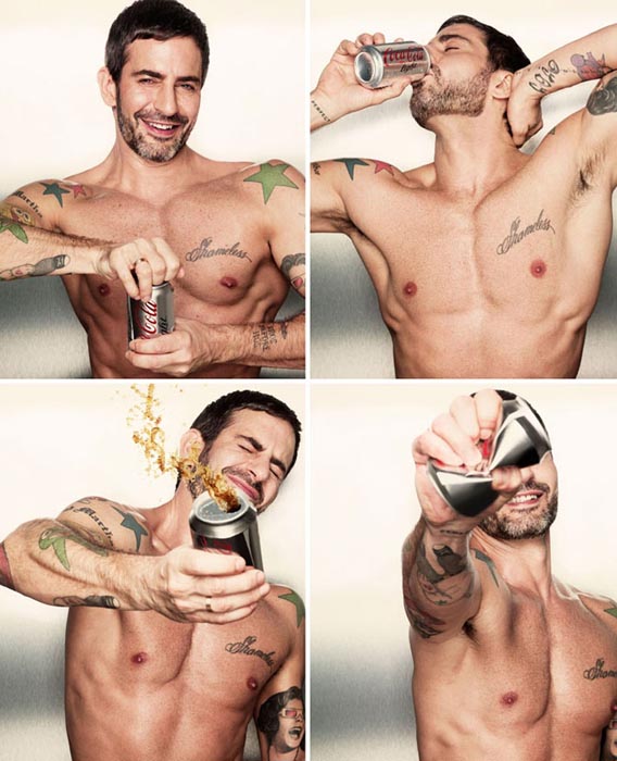 MARC JACOBS PARA COCA-COLA LIGHT. EL NUEVO “ADONIS” DE LAS 11:30.