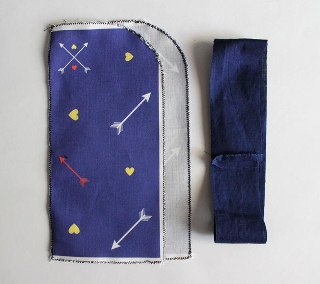 Lula Louise DIY Tutorial and Pattern Foldover Zippered Pouch with