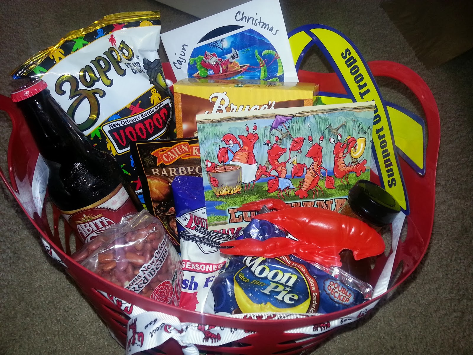 For the Love of Food: Creative Gift Ideas: Louisiana State Gift Basket