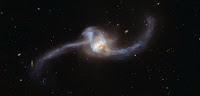 Colliding Galaxies Arp 243