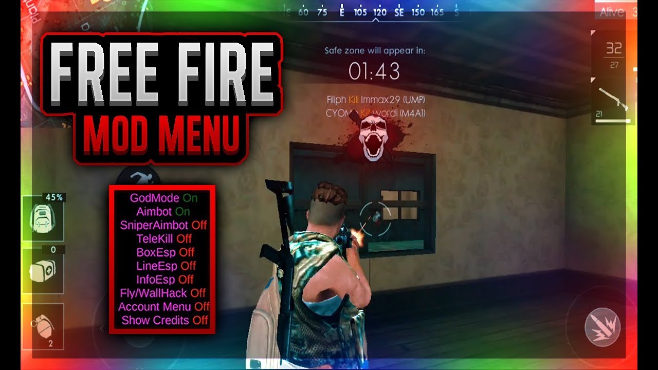 Free Fire Mod Menu 1.24.0 Download New Version - Garenafreef ... - 