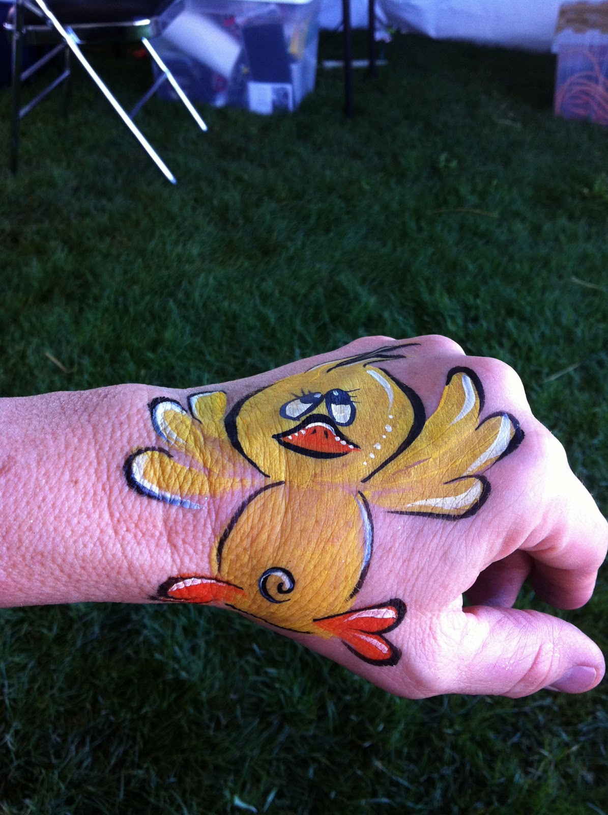Face Painting Illusions and Balloon Art, LLC Easter Chick