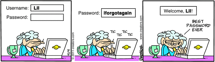 enjoy our blog: Best Password ever