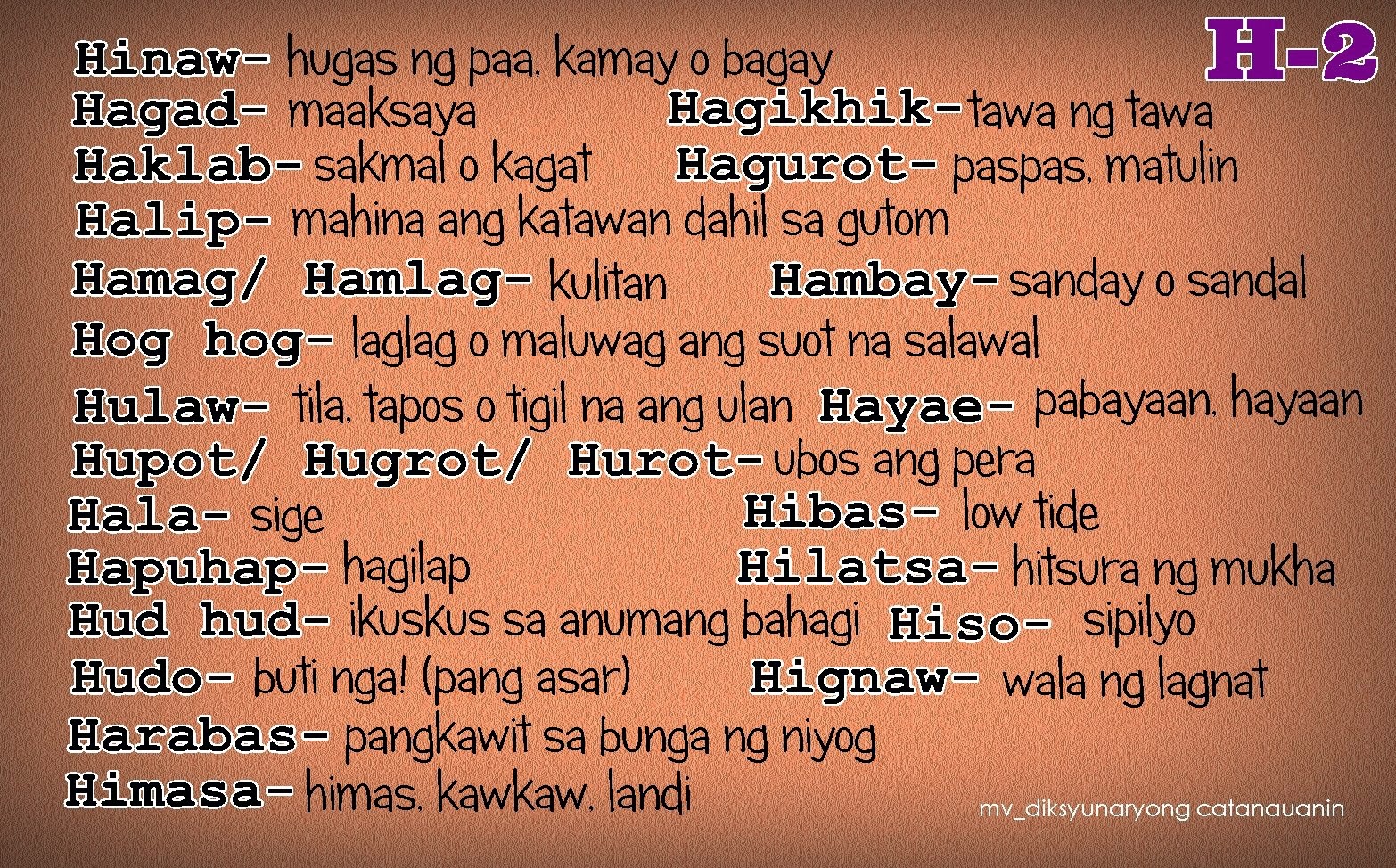 Tagalog To Pangalatok Translation - Reynaldo Rey