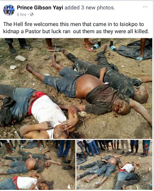 IMG 20180201 164612 247 Photos: Suspected kidnappers shot dead in botched kidnap attempt in Rivers State