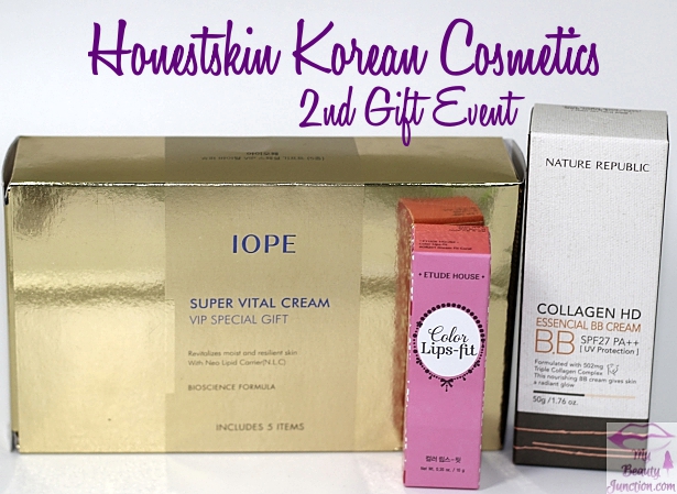 Honestskin Korean Cosmetics 2nd Gift Event package