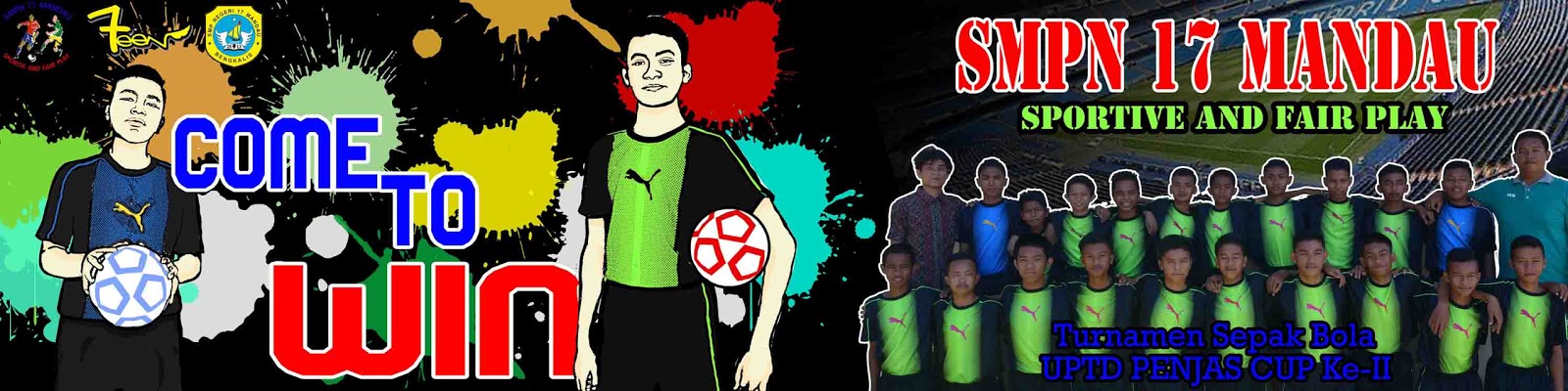 Contoh Gambar Spanduk Bola gambar spanduk