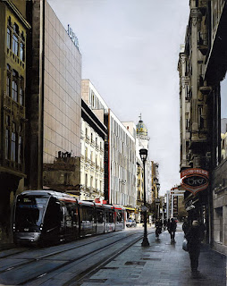 paisajes-de-ciudades-realismo-pintado vistas-urbanas-pintadas