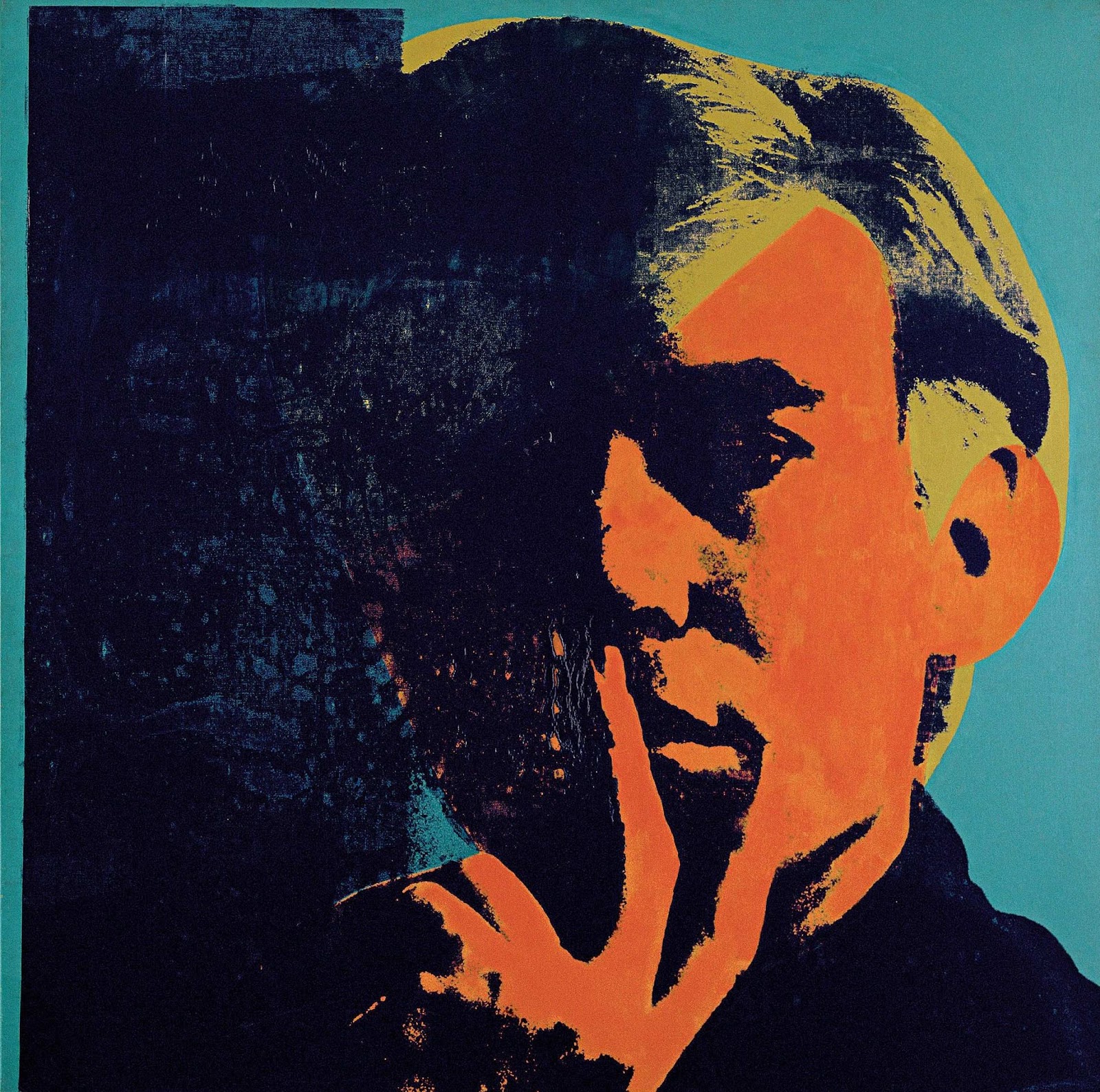 Andy Warhol 1967 Self-Portrait synthetic polymer paint and silkscreen on ca...