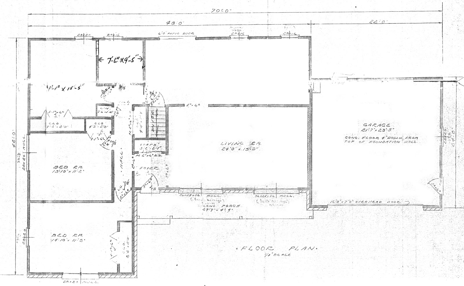 Remodeling a Ranch (and a dream) Floor Plans