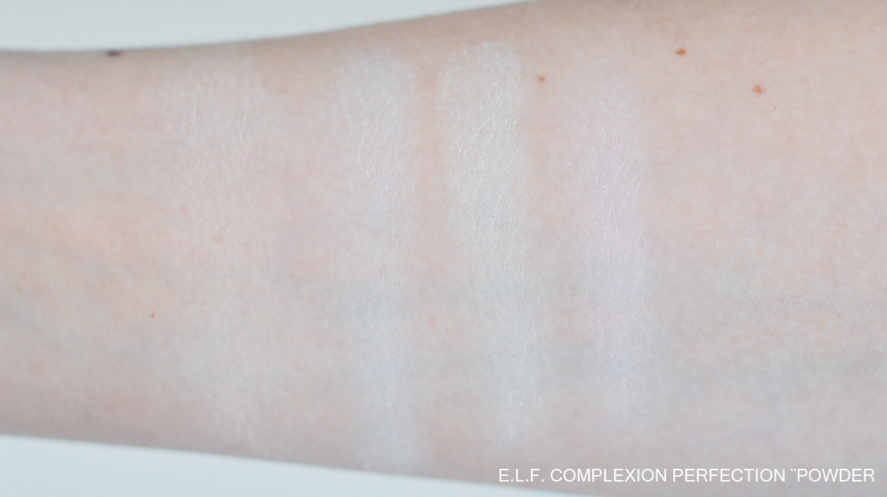 E.L.F. Eyes lips face, correcting powder, belgian blogger, belgische blogger, complexion perfection, swatch
