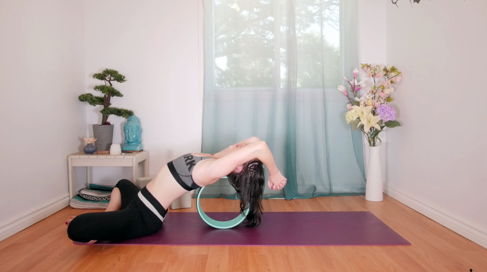 6 Ways to Improve Your Backbends Using a Yoga Wheel Yoga with Kassandra