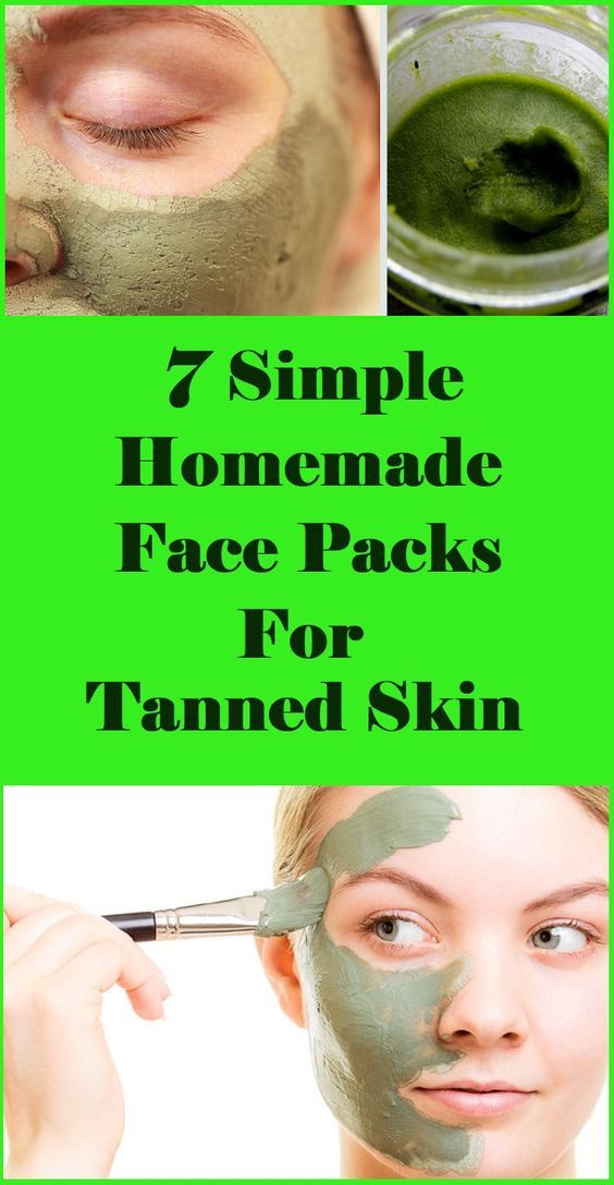 7 Simple Homemade Face Packs For Tanned Skin