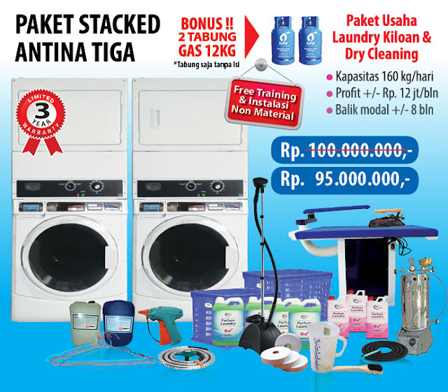 paket usaha laundry kredit