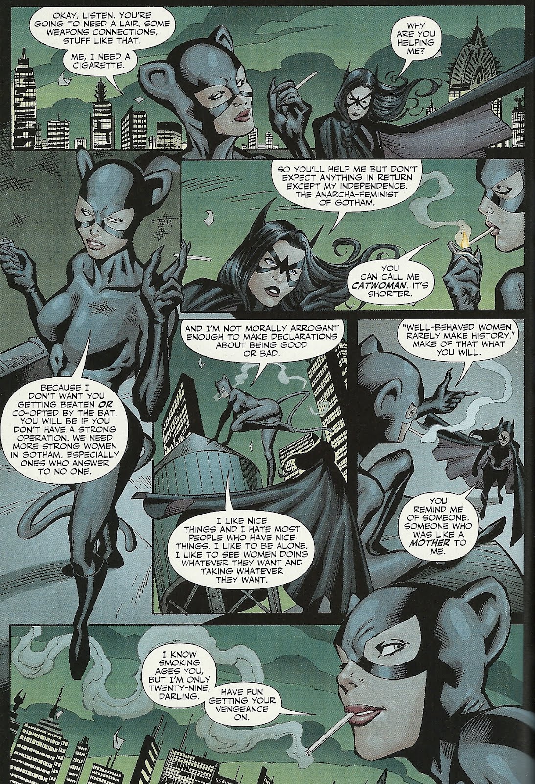 Every Day Is Like Wednesday PreNew 52 review Huntress Year One