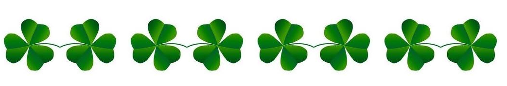 Image result for four leaf clover border