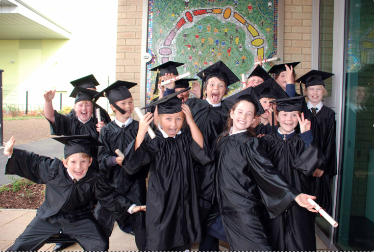 Releasing the Magic! Leeds Children's University Graduation Picture!