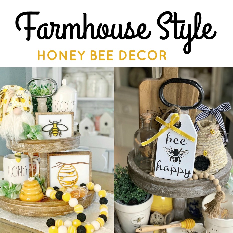 Brandi Raae Farmhouse Style Honey Bee Decor Farmhouse Style Honey Bee Decor