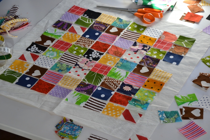 fia lotta jansson fake quilt cushion cover tutorial