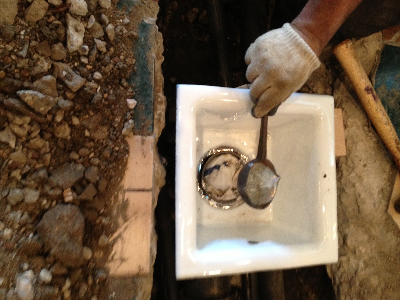 Reliance Plumbing Castiron and Floor Sink Installation