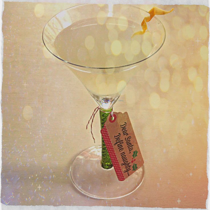 ciao! newport beach Christmas lemon drop cocktail