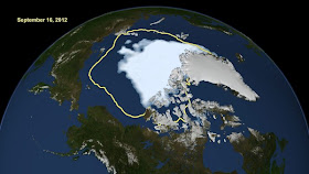 Ais lautan Artik semakin mencair