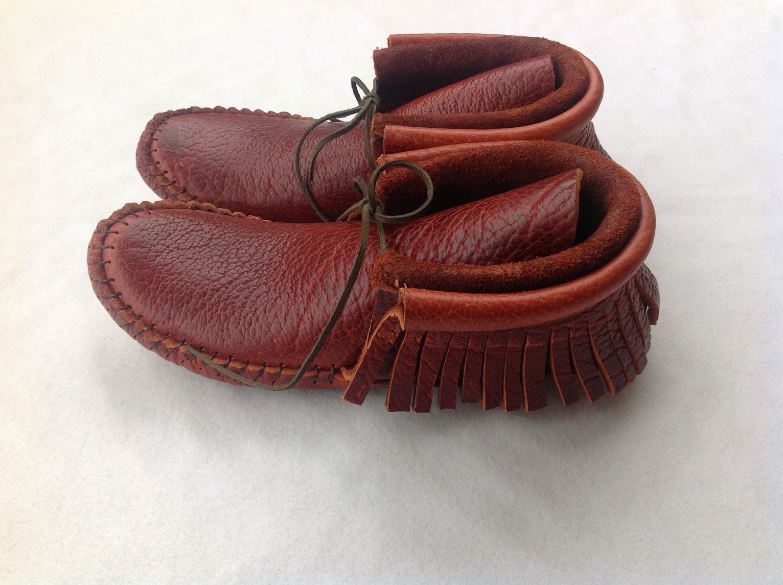 Love In Everything Buffalo Leather Moccasins