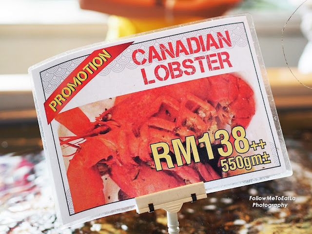 Canadian Lobster  RM 138++ 550gm+-