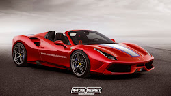 488 ferrari spider speciale gtb aperta tomi spyder rendering posible cazado google built rendered imagine designer passion es autobild spider2