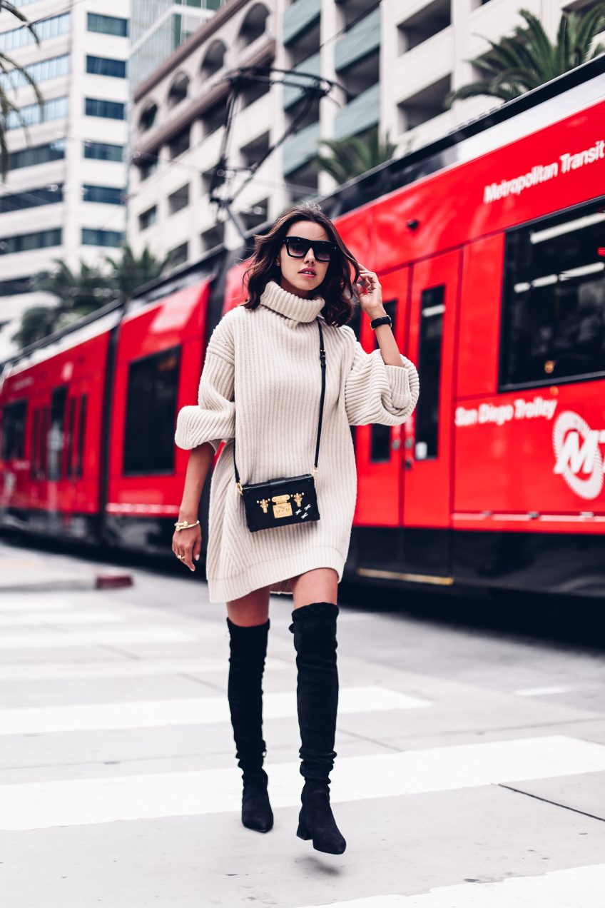 aluminio Ingenioso ¿Cómo Steve Madden Odessa- What to Wear with Over the Knee Boots — Raincouver  Beauty