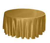 Gold Table Cover