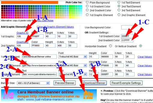Tips Dan Trik membuat benner secara online Keren - Techno Online Share