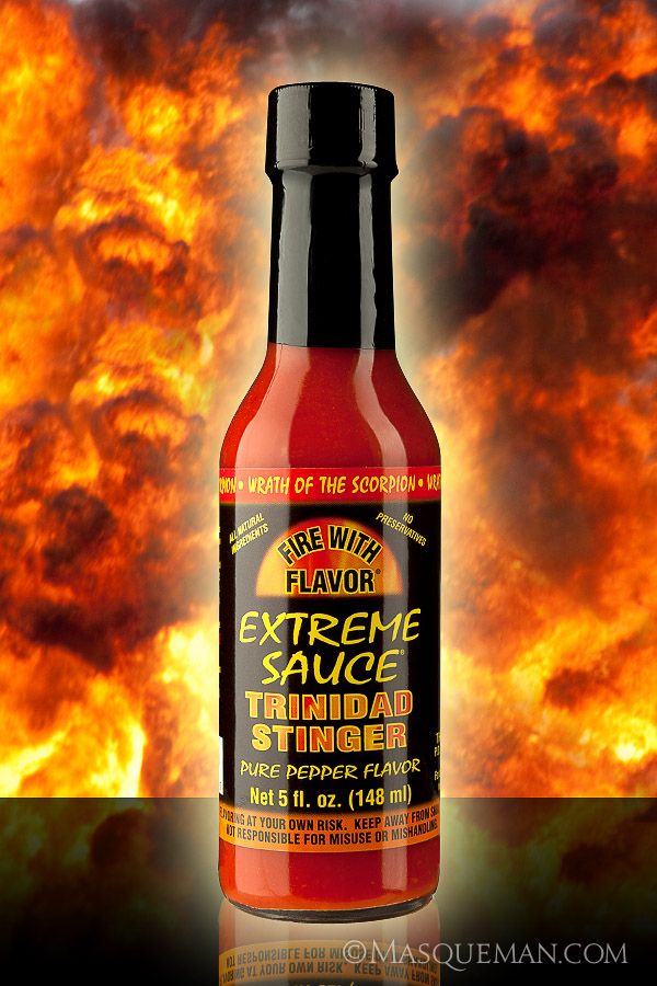 Product Photography for the World's Hottest Pepper Sauce