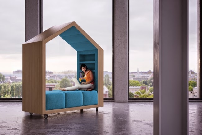 Creative Mobile reading furniture allows diversity design