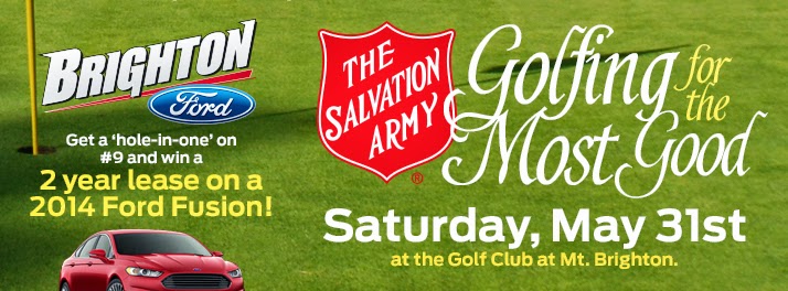 Register for the 3rd Annual Salvation Army "Golfing for the Most Good" Golf Classic