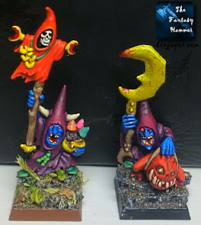 Night Goblins Shaman and Warboss base tutorial