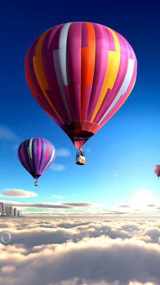 Colorful Hot Air Balloons Over The Clouds   Galaxy Note HD Wallpaper   Colorful Hot Air Balloons Over The Clouds   Galaxy Note HD Wallpaper