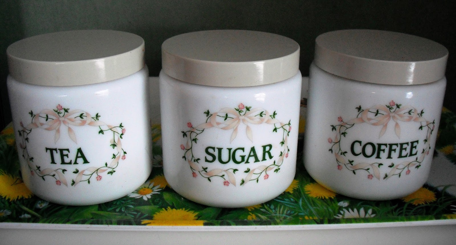 poundstretcher tea coffee sugar canisters