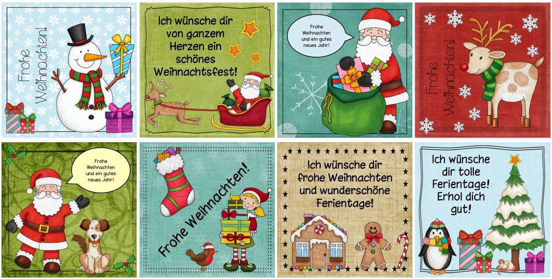 Ideenreise: Grußkärtchen für Weihnachten