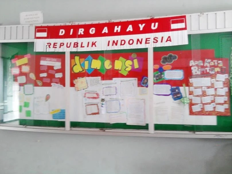 contoh hiasan kelas 17 agustus terbaru