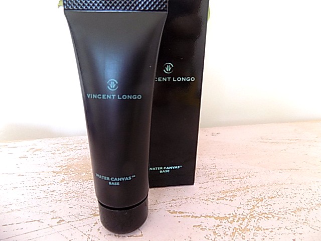 Vincent Longo Cosmetics. Water Canvas Base | Cream to Powder Foundation | Sheer Pigment Lipstick