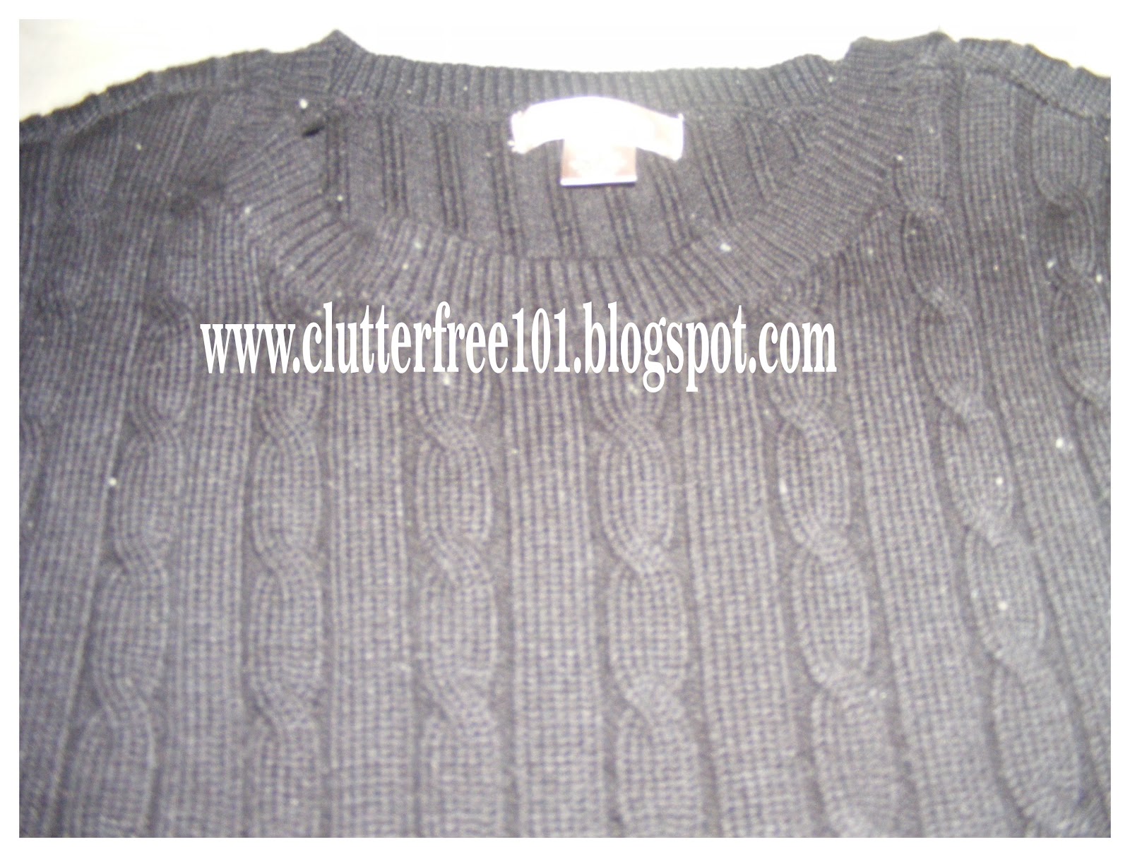 Organized ChaosClutter Free 101 How do you get pilling out from a sweater