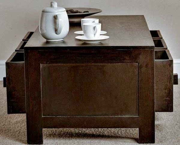 Interesting examples for modern solid wood table