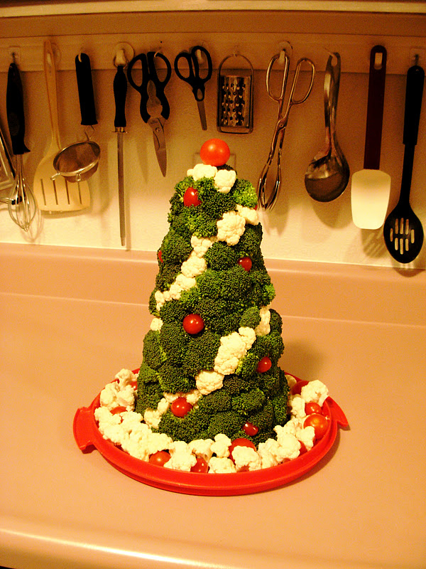 Time In A Blogttle BROCCOLI CHRISTMAS TREE