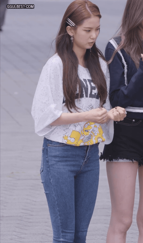 씨엘씨 유진 일상복 청바지 핏