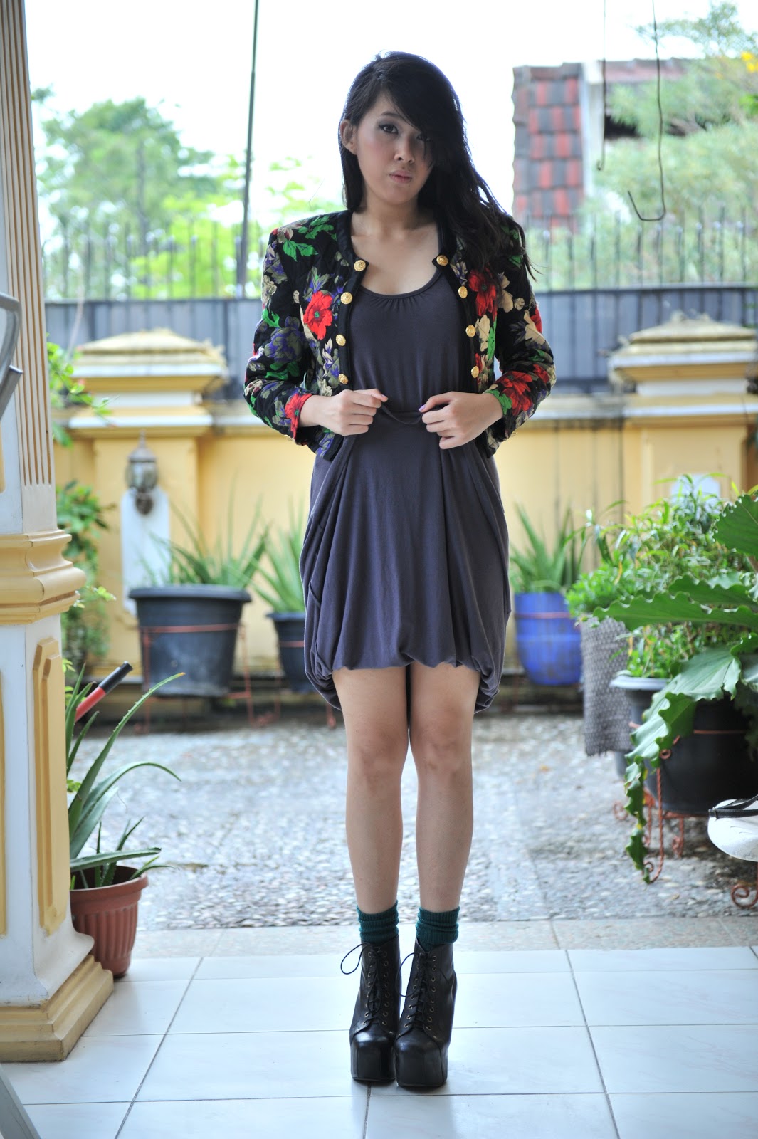 Regenerated Scarves Draped Mini Dress