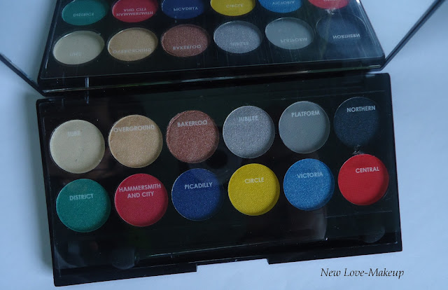 Sleek MakeUP Limited 2012 Collection I- Divine Glory Palette Review, Swatches